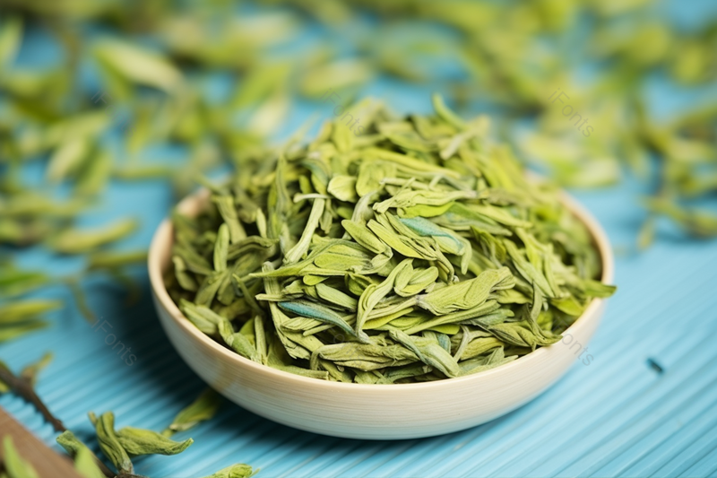 茶艺茶道装在茶碗里的高品质铁观音绿茶,高清,摄影图,摄影图片,图片大全,摄影图免费下载